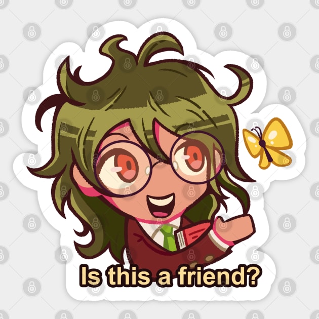 Gonta Gokuhara (is this a friend?) Sticker by OkiComa